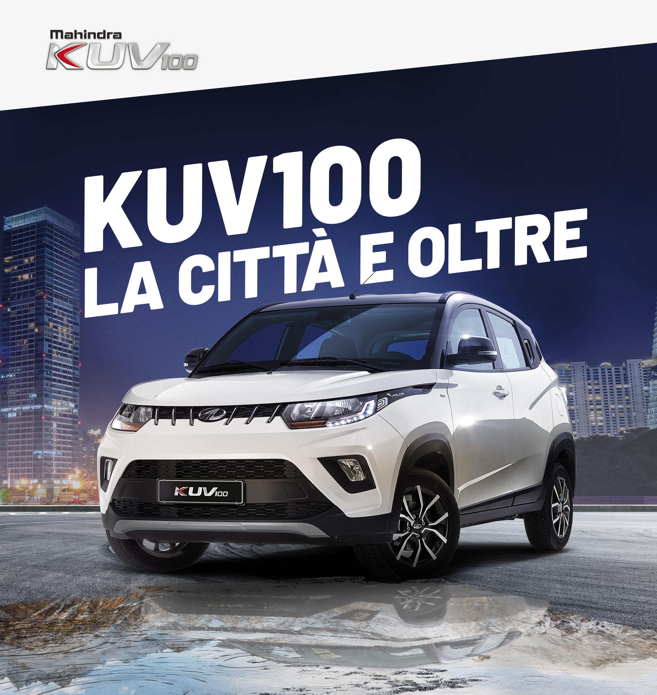 KUV100 la citta e oltre