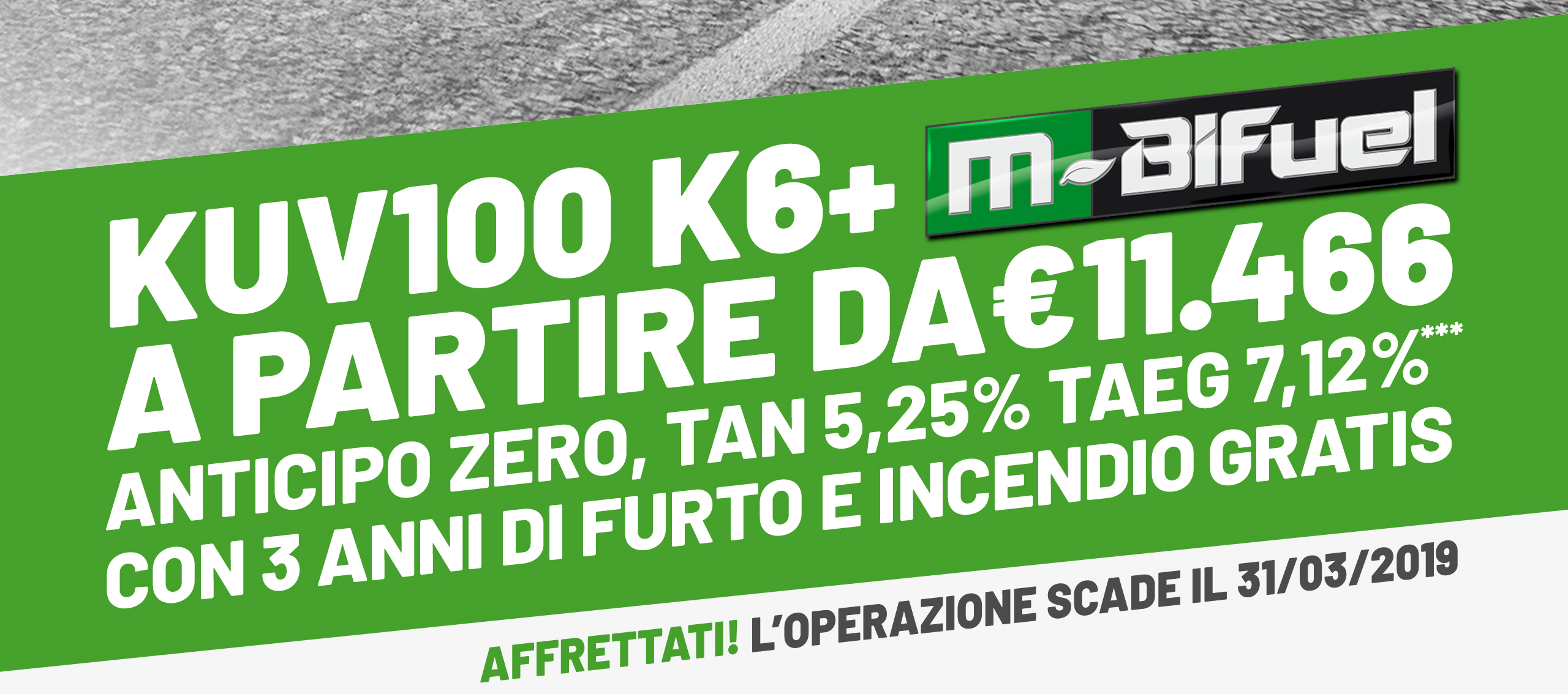Mahindra KUV100 K6 M-bifuel a partire da €11466