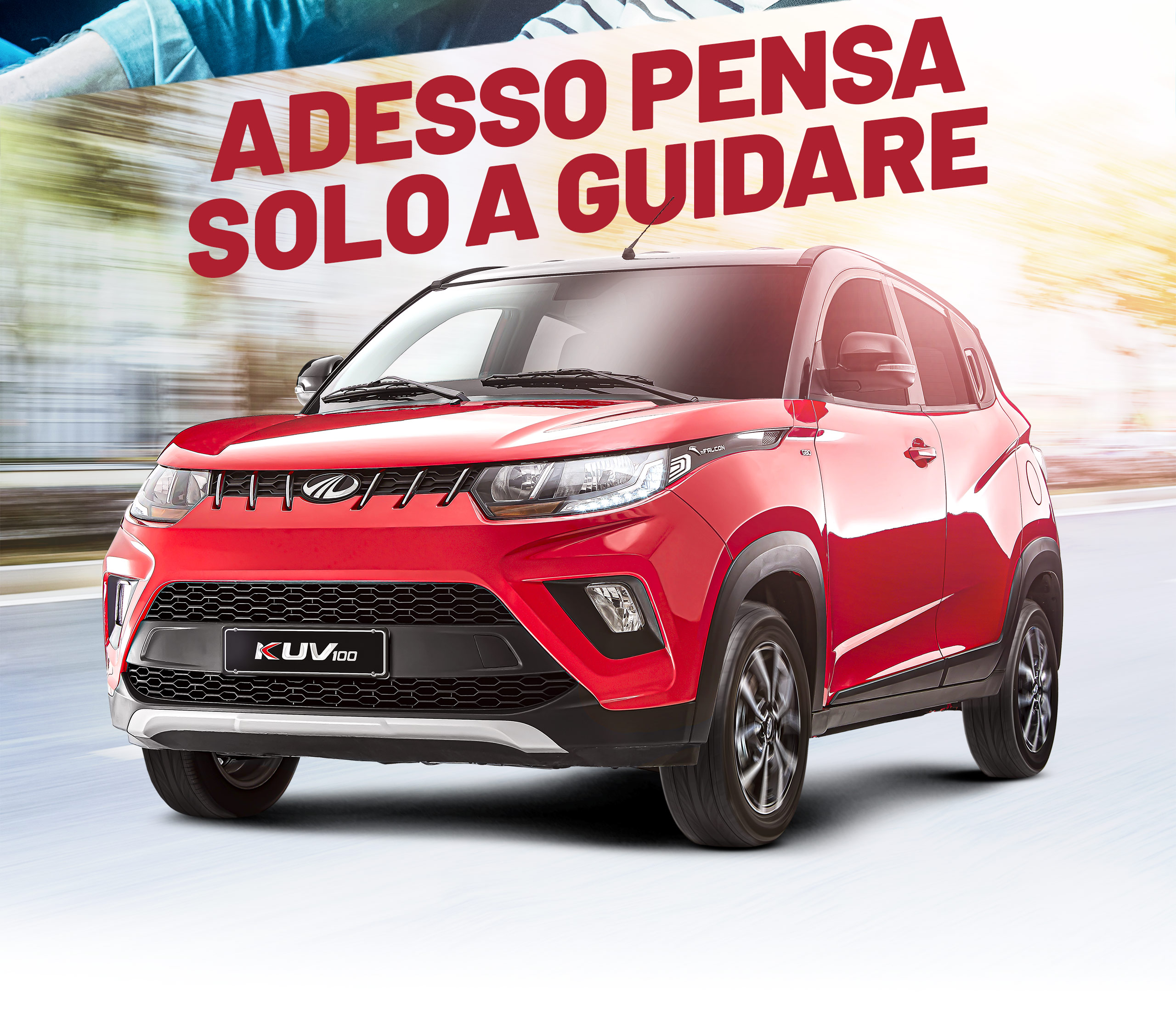 Provalo dal tuo concessionario Mahindra. Prenota un test drive.